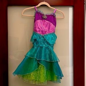 Disney mermaid outfit size 4
